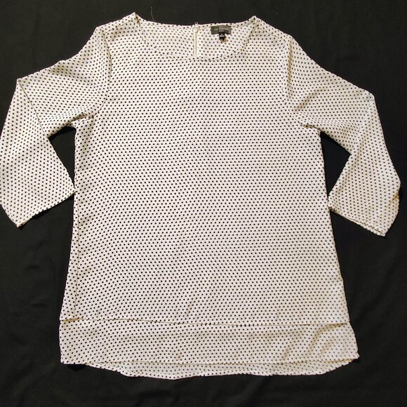 The Limited Women's Small Polka Dot Blouse - Picture 1 of 7